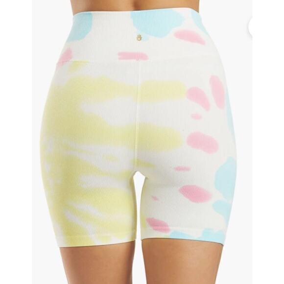 Spiritual Gangster X Revolve Biker Shorts in sunburst tie dye size XS/S - Picture 2 of 6